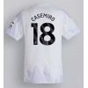 Herren Fußballbekleidung Manchester United Casemiro #18 Auswärtstrikot 2025-26 Kurzarm